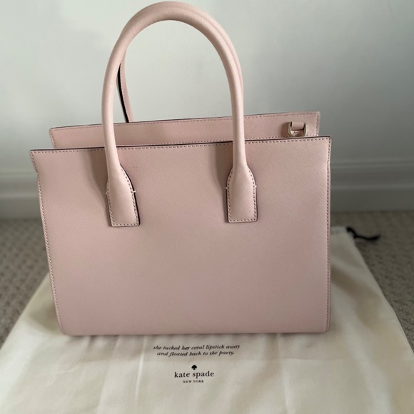 Kate Spade Cameron Street Perforated Candace Satchel Bag - Picture 2 of 5